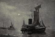 Night at Scheveningen Hendrik Willem Mesdag